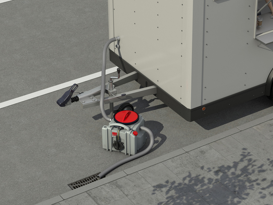 Fettabscheider LipuMobil-P von ACO Haustechnik für den mobilen Einsatz Fettabscheider LipuMobil-P von ACO Haustechnik für den mobilen Einsatz