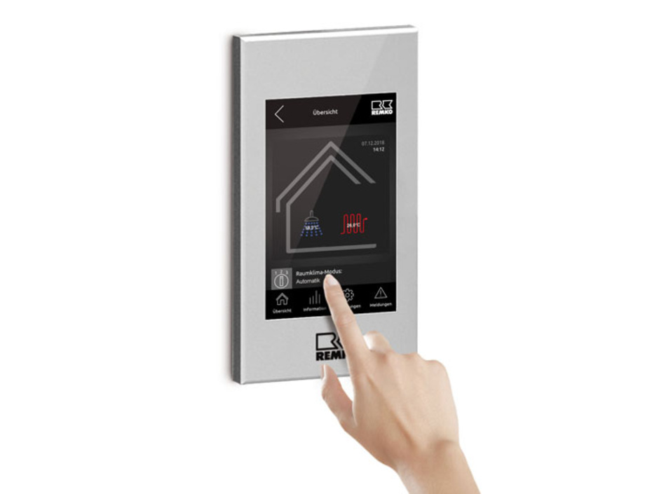 Modulare Energiezentralen mit Smart-Control Touch und W-LAN-Anbindung