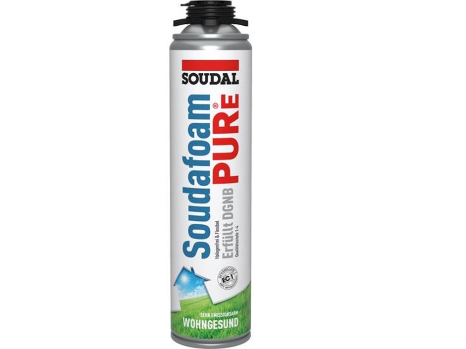 Nachhaltiger Bauschaum Soudafoam PURe Nachhaltiger Bauschaum Soudafoam PURe