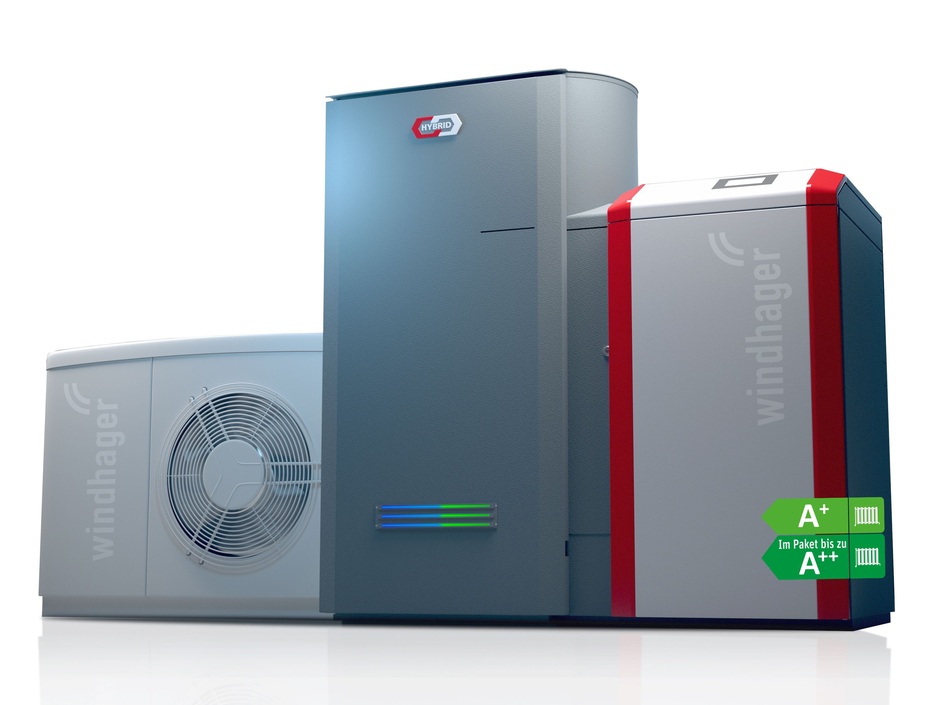 Windhager: Pellets-Hybridlösung BioWIN2 Touch plus AeroWIN Windhager: Pellets-Hybridlösung BioWIN2 Touch plus AeroWIN