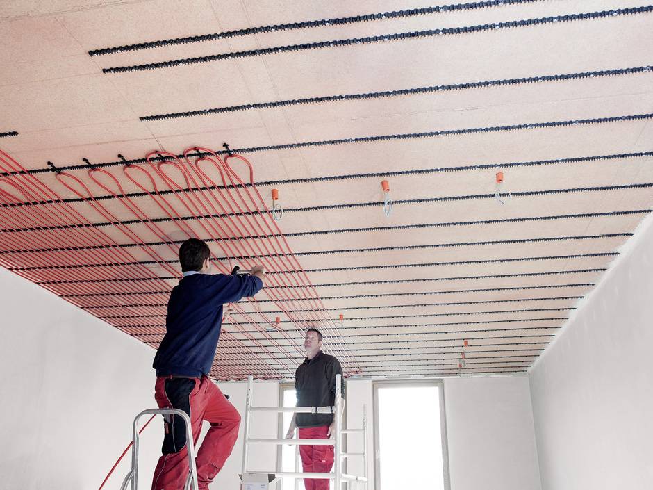 So lässt sich eine Deckenkühlung installieren | Haustec