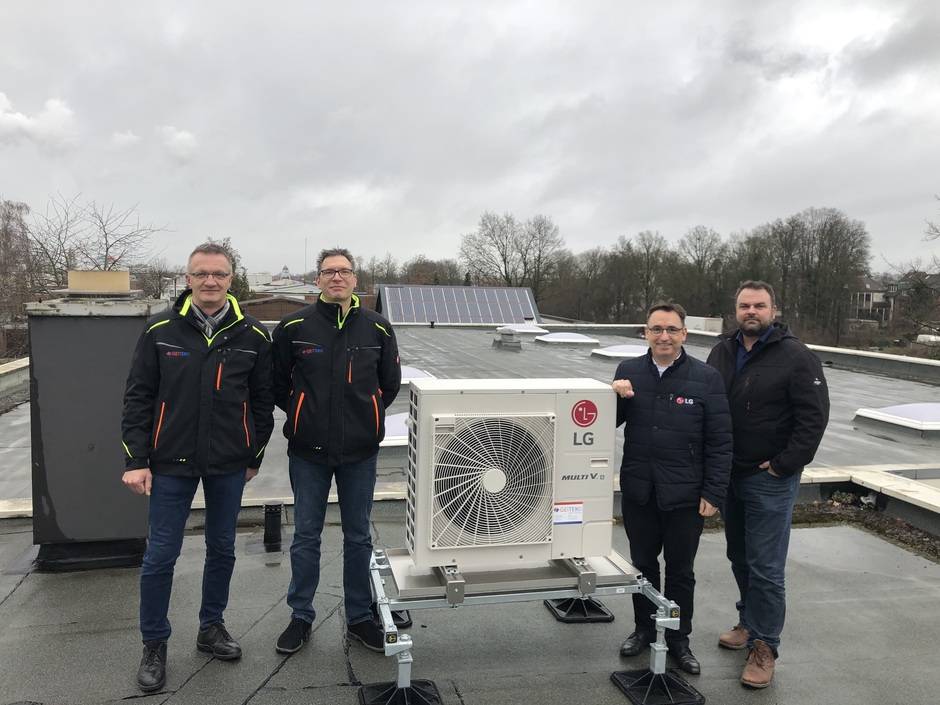 LG installiert Mini VRF-Klimaanlage mit R32 LG installiert Mini VRF-Klimaanlage mit R32