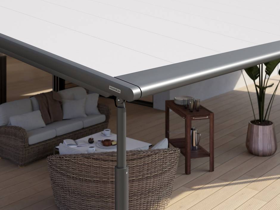 Markilux Markise mit elektrischer Absenkung Haustec