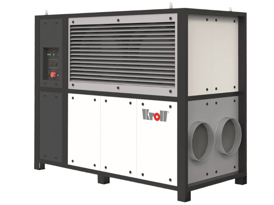 Kroll Energy: Mobile Heiz-Kühl-Kombination in Form einer reversiblen Luft/Luft-Wärmepumpe
