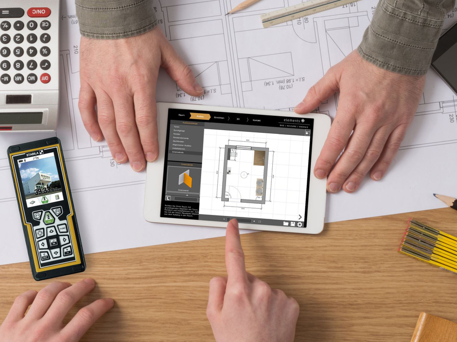 Elements-App hilft bei der Badplanung Elements-App hilft bei der Badplanung