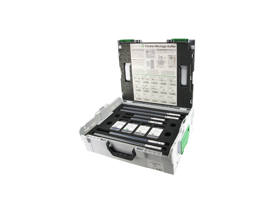Fenstermontage-Koffer von Greenteq Fenstermontage-Koffer von Greenteq