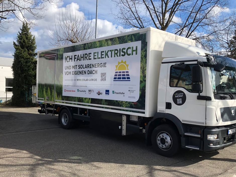 Projekt gestartet: Fahrzeugintegrierte PV für Elektro-Nutzfahrzeuge Projekt gestartet: Fahrzeugintegrierte PV für Elektro-Nutzfahrzeuge