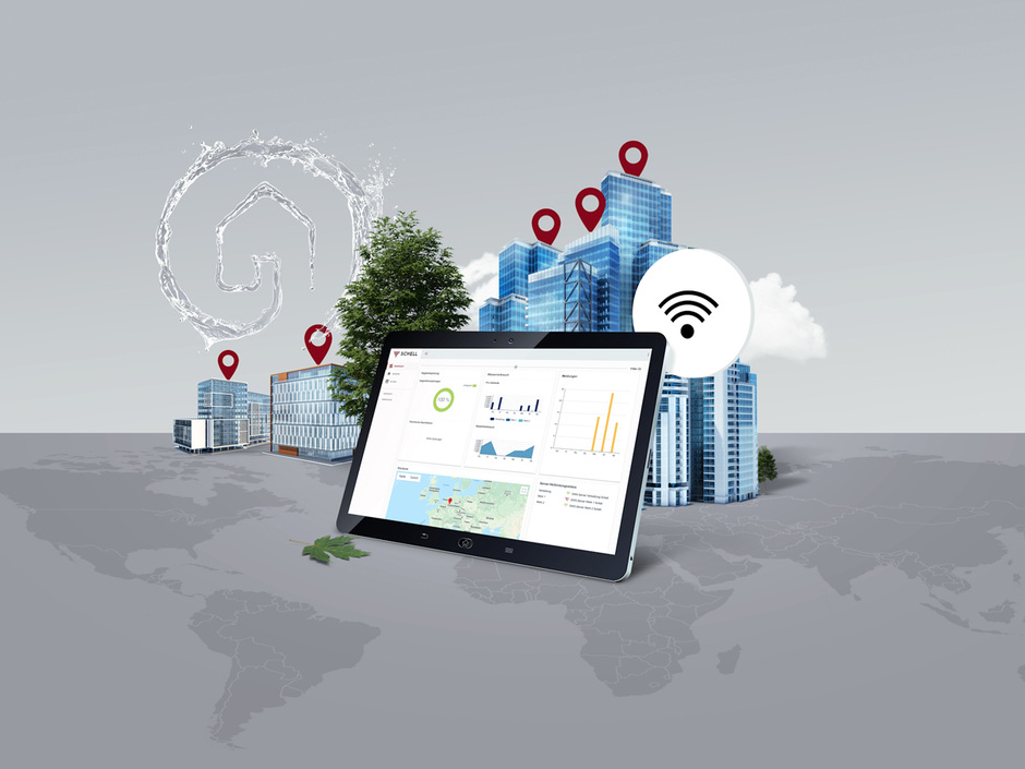 Schell Smart. SWS: Wassermanagement per Fernzugriff Schell Smart. SWS: Wassermanagement per Fernzugriff