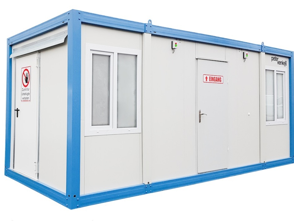 Mobile Desinfektionscontainer bieten Schutz vor Corona-Virus Mobile Desinfektionscontainer bieten Schutz vor Corona-Virus