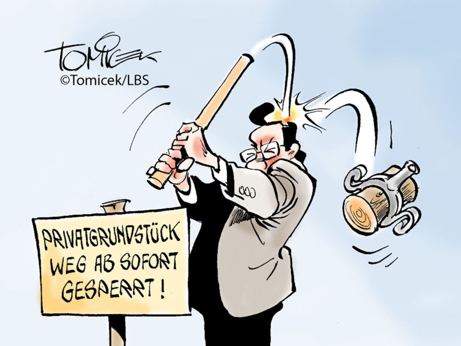 Urteile: Gesperrte Wege, Mietminderung, Denkmalschutz und Fahrtkostenpauschale Urteile: Gesperrte Wege, Mietminderung, Denkmalschutz und Fahrtkostenpauschale