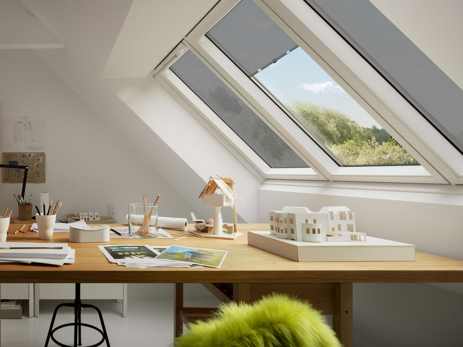 Velux: Hitzeschutz für Studio-Fenster Velux: Hitzeschutz für Studio-Fenster