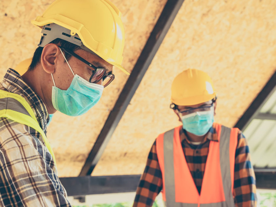 Baugewerbe: Keine groben Verstöße gegen Corona-Maßnahmen am Bau Baugewerbe: Keine groben Verstöße gegen Corona-Maßnahmen am Bau