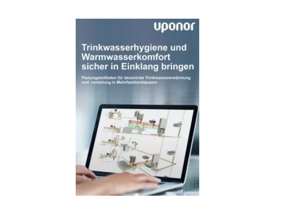 Uponor: Planungsleitfaden unterstützt bei Trinkwasserkonzeption