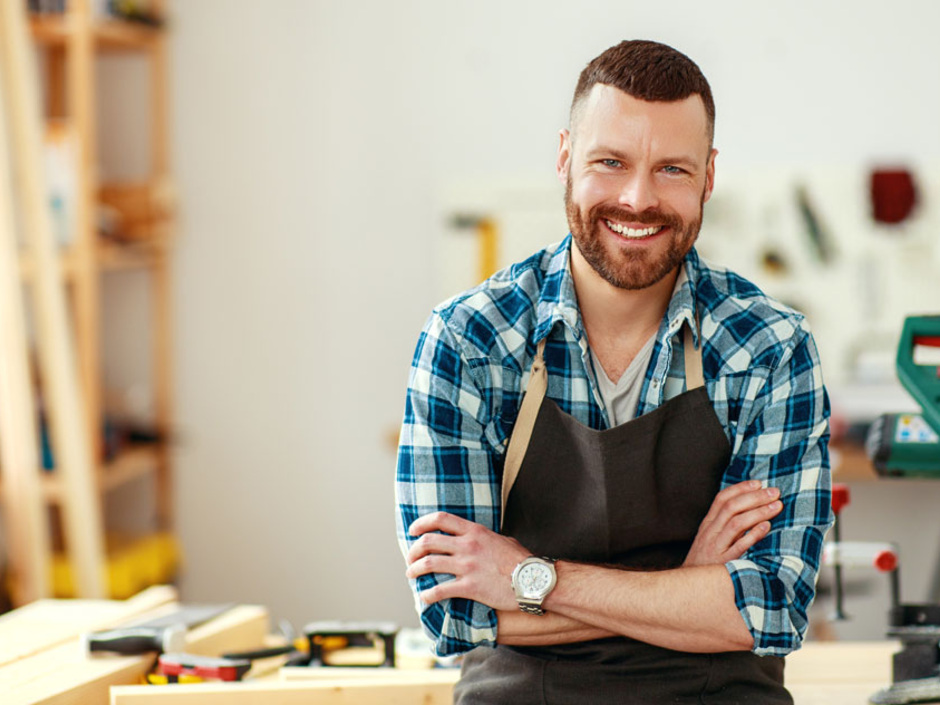 So zufrieden sind Handwerker im Beruf