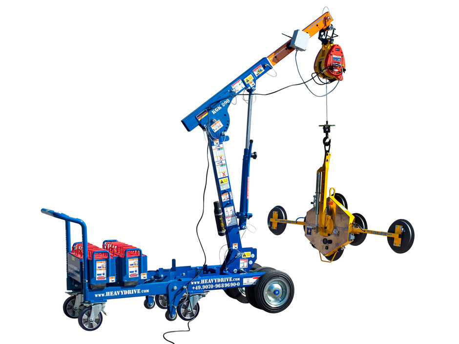 Heavydrive KGK: Leistungsstarker Montagehelfer Heavydrive KGK: Leistungsstarker Montagehelfer