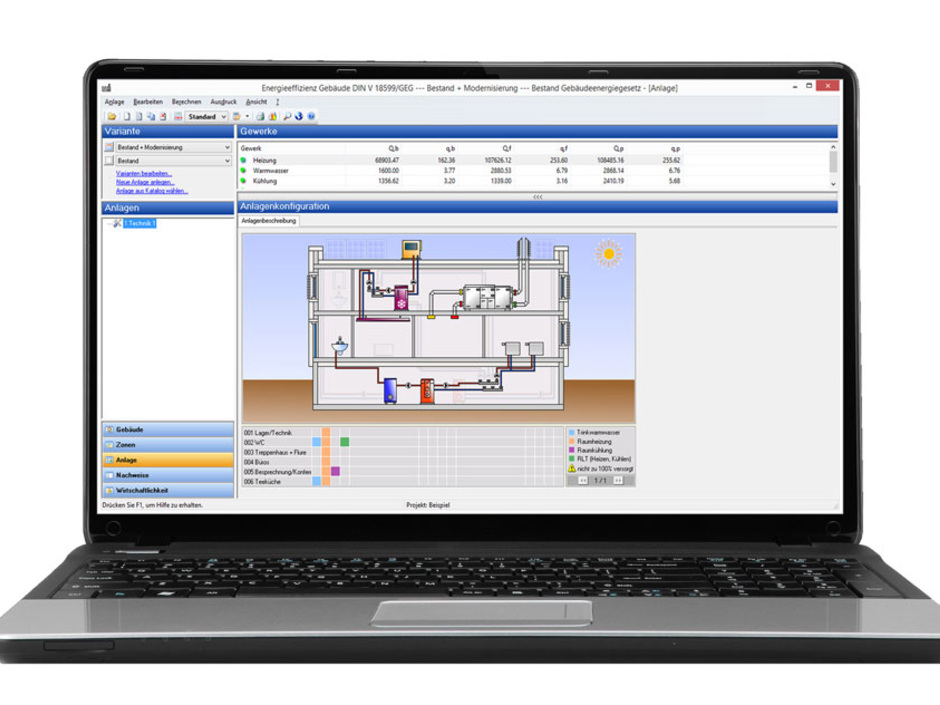 Solar-Computer: Software zum GEG 2020 Solar-Computer: Software zum GEG 2020