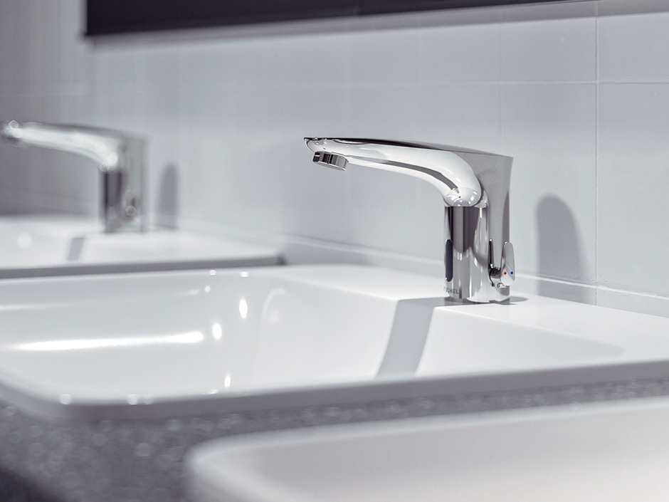 Modus E: Berührungslose Armaturen von Schell Modus E: Berührungslose Armaturen von Schell