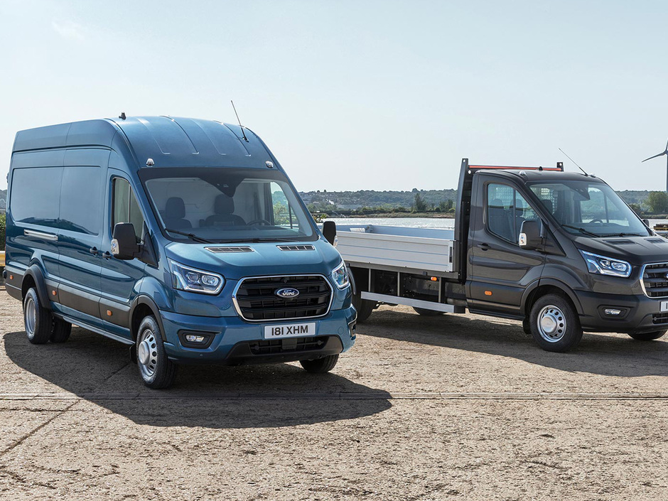 Ford Transit jetzt auch als 5-Tonner mit hoher Nutzlast