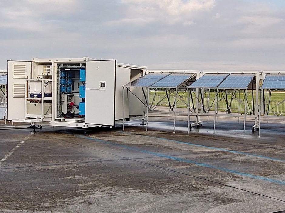 Faber Infrastructure: Mobiler Solar-Container Faber Infrastructure: Mobiler Solar-Container