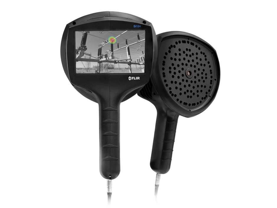 Ultraschallkamera FLIR Si124 ortet Lecks und Teilentladungen Ultraschallkamera FLIR Si124 ortet Lecks und Teilentladungen