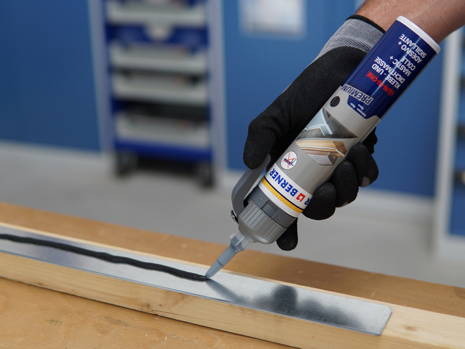 Berner Gun-in-one: Einfacher abdichten und kleben Berner Gun-in-one: Einfacher abdichten und kleben