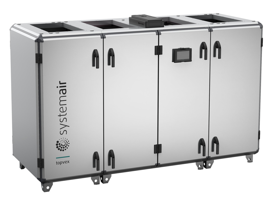 Systemair Topvex mit Gegenstromwärmeübertrager Systemair Topvex mit Gegenstromwärmeübertrager