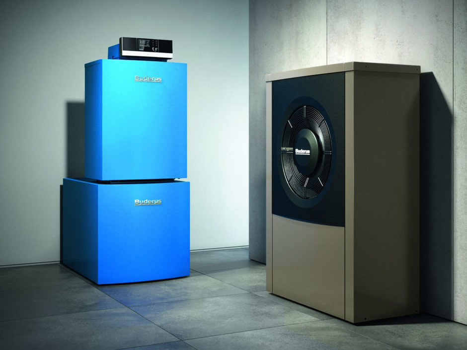 Buderus: Gas-Brennwert-Hybridsystem für Renovierungen Buderus: Gas-Brennwert-Hybridsystem für Renovierungen