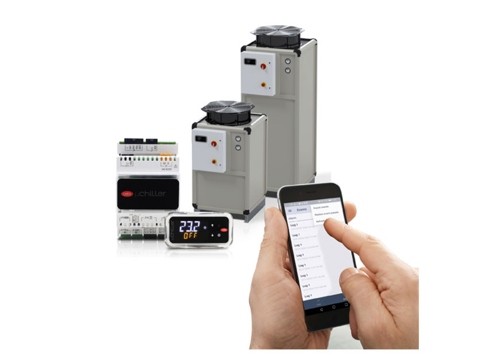 Carel: Steuergerät µChiller Process für Prozesskältemaschinen Carel: Steuergerät µChiller Process für Prozesskältemaschinen