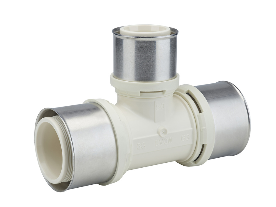 Fränkische: Formteile aus PPSU für Installationssystem Alpex L Fränkische: Formteile aus PPSU für Installationssystem Alpex L