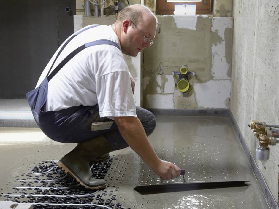 Trotz Rückgang: Flächenheizung bleibt Zukunftstechnologie Trotz Rückgang: Flächenheizung bleibt Zukunftstechnologie