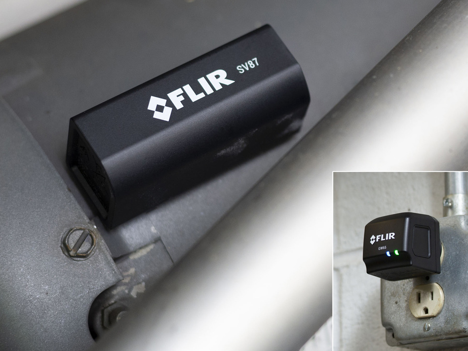 Temperatur und Schwingungen überwachen Temperatur und Schwingungen überwachen