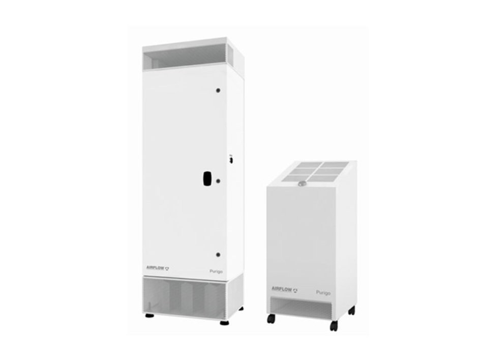 Airflow: Luftreiniger-Serie Purigo Airflow: Luftreiniger-Serie Purigo
