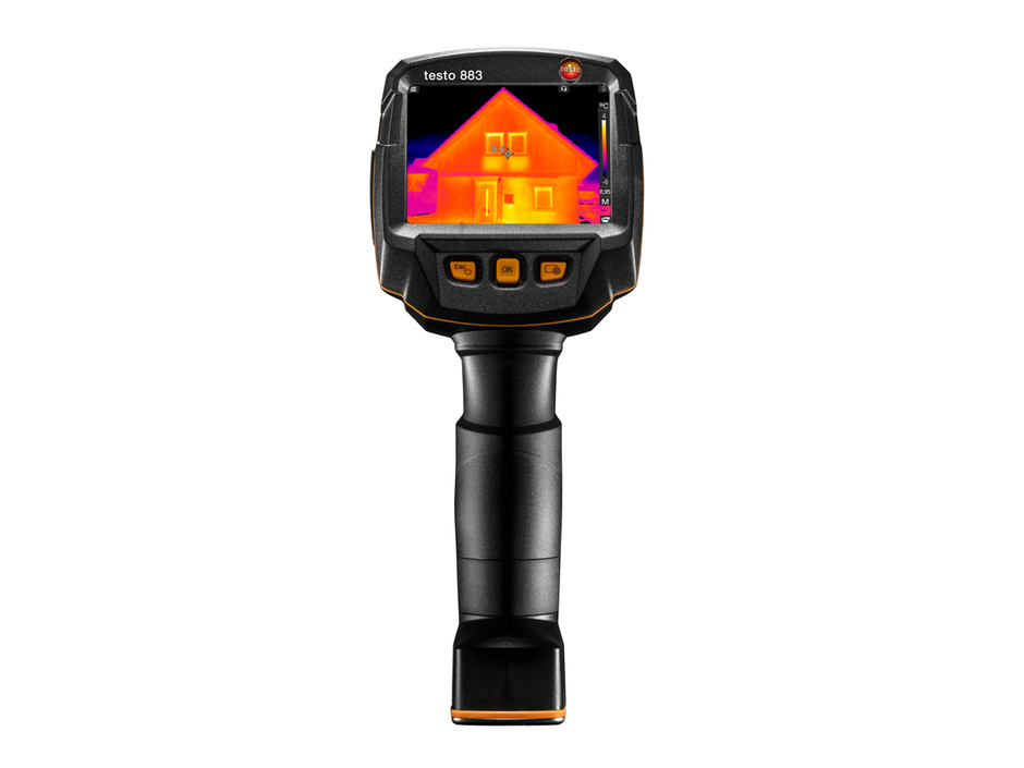 Wärmebildkamera Testo 883 liefert schnelle Thermografieberichte Wärmebildkamera Testo 883 liefert schnelle Thermografieberichte