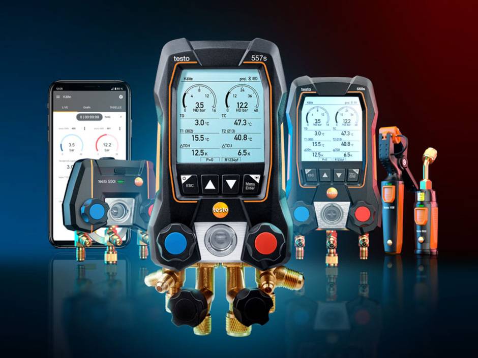 Testo: Digitale Monteurhilfen für Kältetechniker Testo: Digitale Monteurhilfen für Kältetechniker