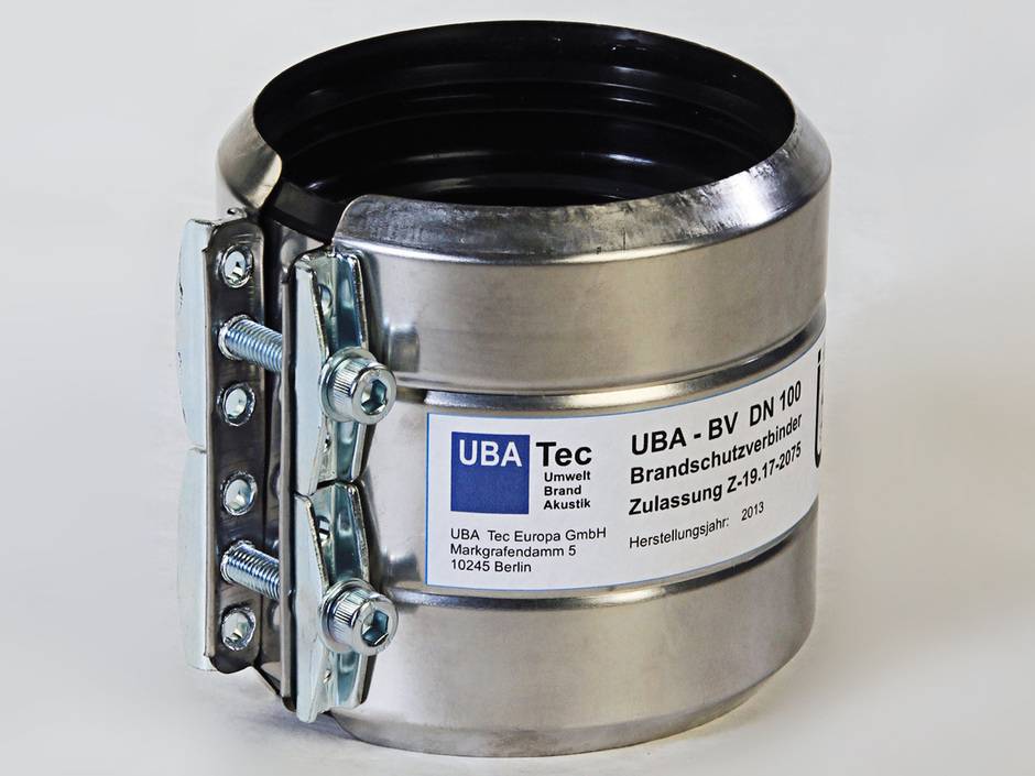 UBA-BV Brandschutzverbinder für den variablen Einbau UBA-BV Brandschutzverbinder für den variablen Einbau