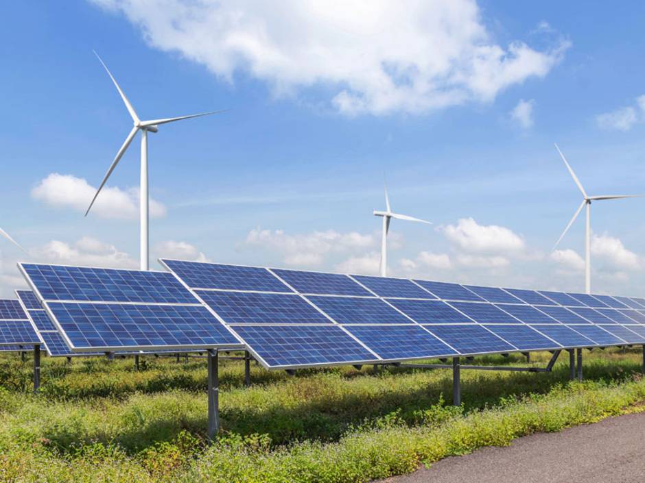 Erneuerbare Energien decken 40 Prozent des Stromverbrauchs