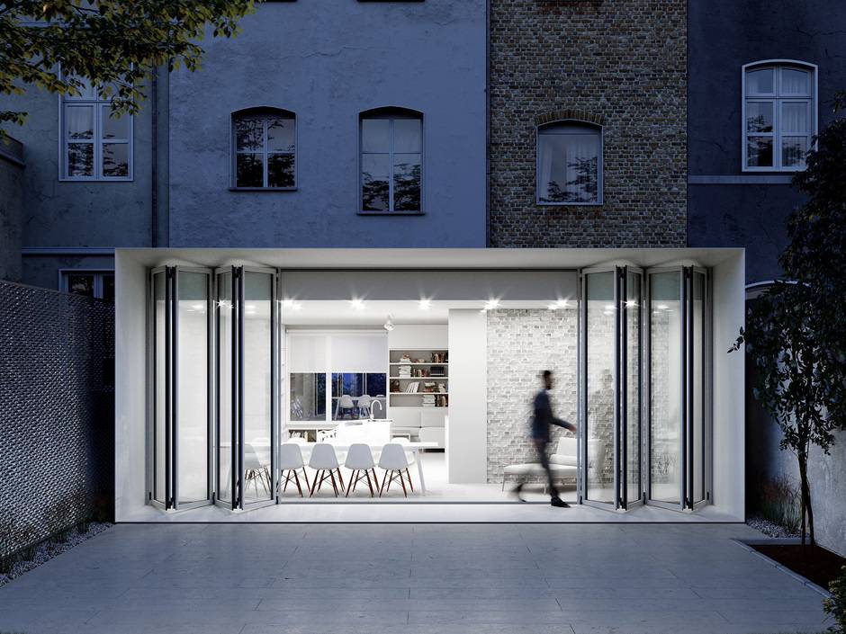 Solarlux: Einbruchhemmung RC2 auch für paarige Glas-Faltwände Solarlux: Einbruchhemmung RC2 auch für paarige Glas-Faltwände