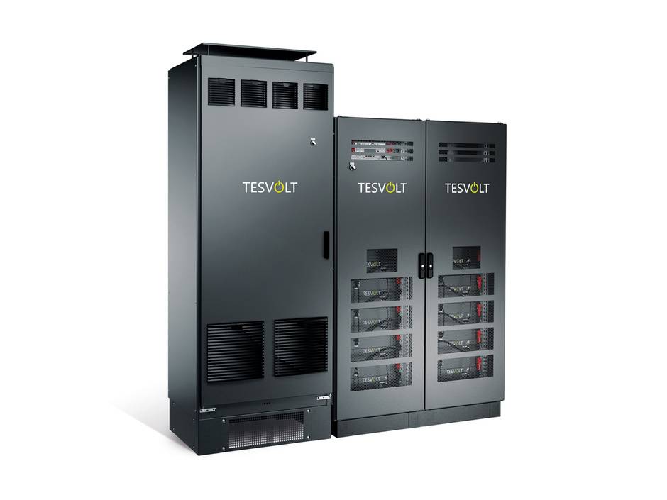 Stromspeicher TS-I HV 80 von Tesvolt für Gewerbebetriebe Stromspeicher TS-I HV 80 von Tesvolt für Gewerbebetriebe