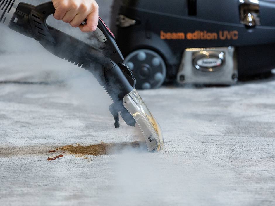 Beam: Dampfsaugsystem edition UVC reinigt Raumluft von Viren Beam: Dampfsaugsystem edition UVC reinigt Raumluft von Viren