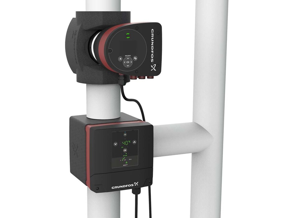 Grundfos: Neue Mischkreislösung Mixit jetzt mit Fernwartung