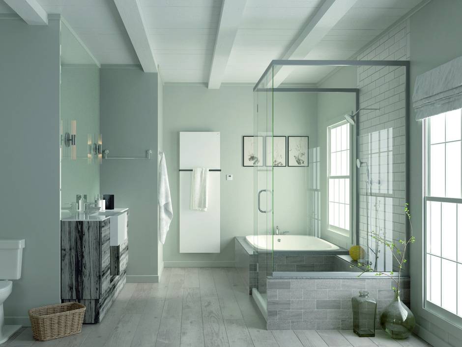 Badheizkörper Zehnder Fina Lean Bar jetzt auch elektrisch Badheizkörper Zehnder Fina Lean Bar jetzt auch elektrisch