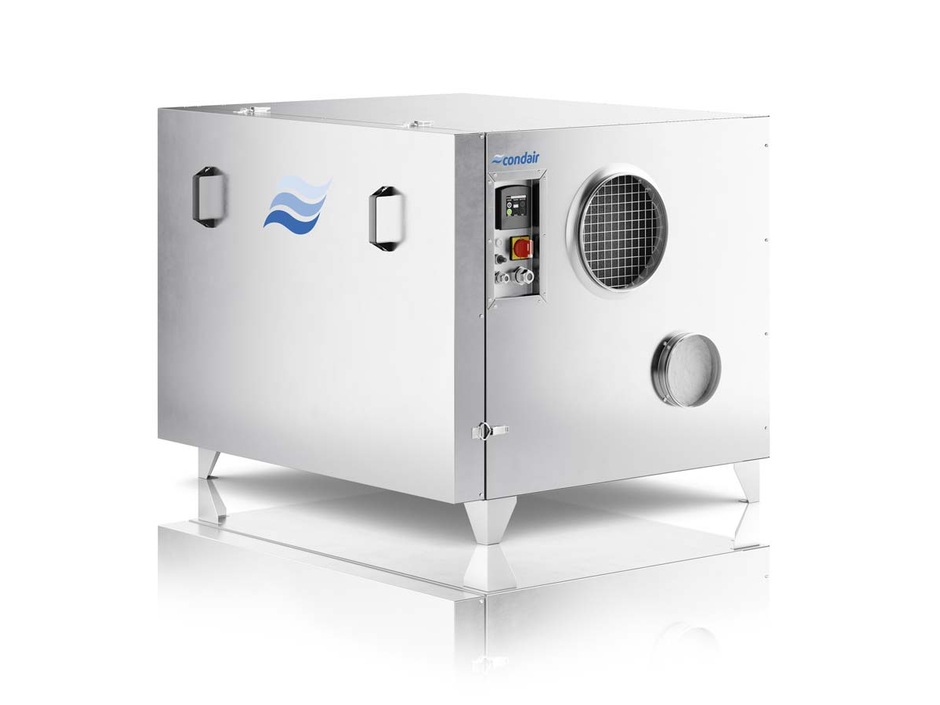 Condair DA Freezer: Luftentfeuchtung bei extremer Kälte Condair DA Freezer: Luftentfeuchtung bei extremer Kälte