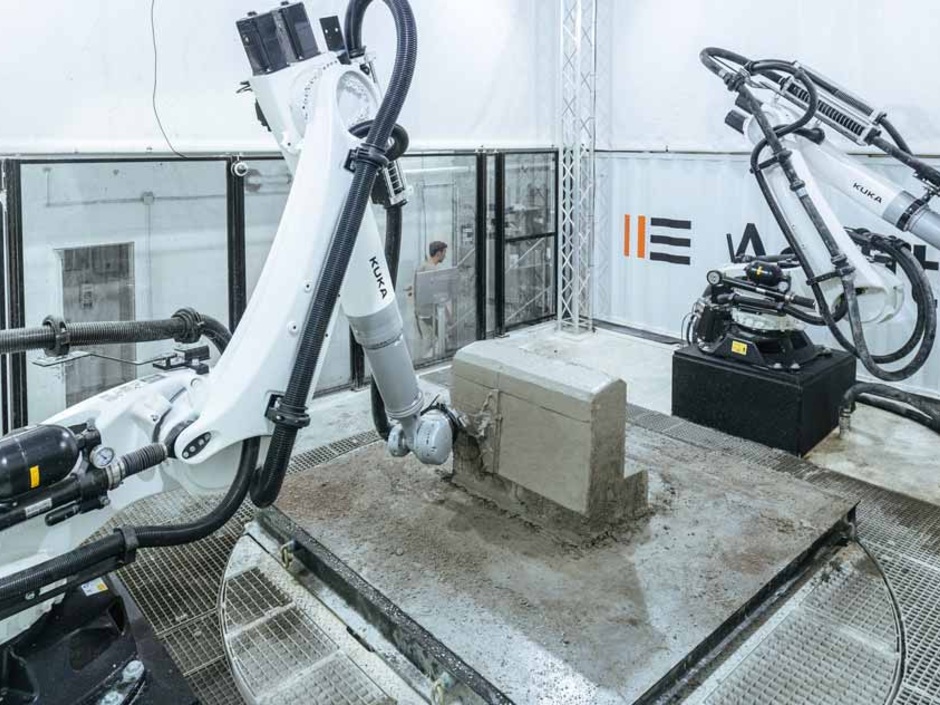 3D-Druck von Fertigteilen für die Baubranche 3D-Druck von Fertigteilen für die Baubranche