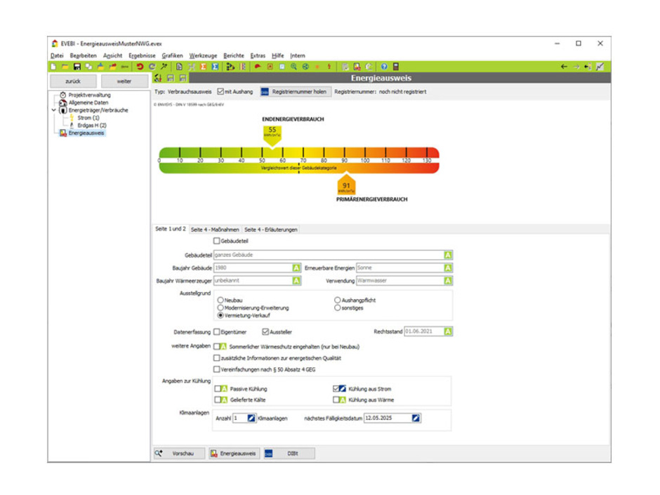 Envisys: Energieverbrauchsausweise gem. GEG erstellen Envisys: Energieverbrauchsausweise gem. GEG erstellen