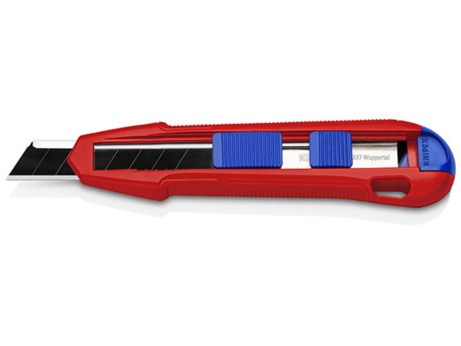 Knipex CutiX: Robuster Cutter mit Klingenstabilisierung Knipex CutiX: Robuster Cutter mit Klingenstabilisierung
