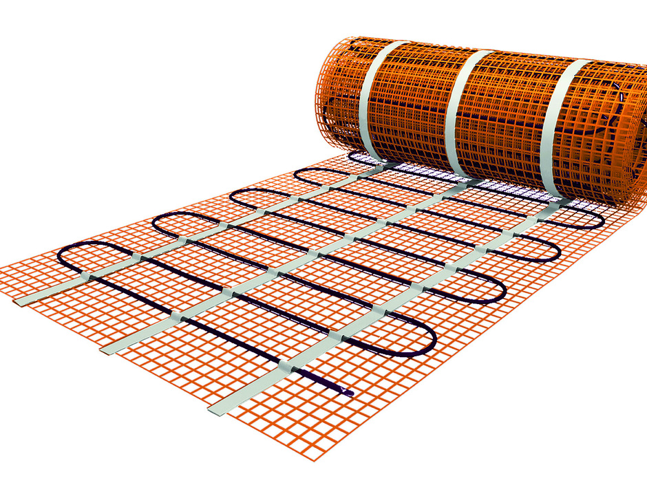 Elektrische Fußbodenheizung