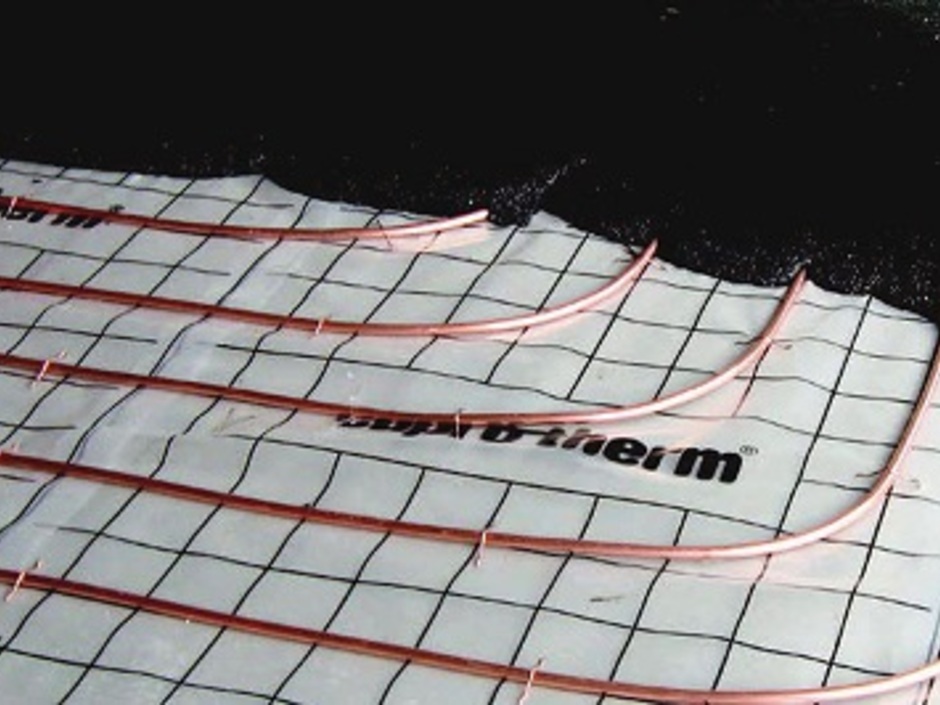 Gussasphalt-Flächenheizung für einen schnellen Baufortschritt Gussasphalt-Flächenheizung für einen schnellen Baufortschritt