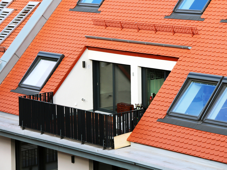 Dachbalkon nachträglich einbauen - das müssen Sie beachten