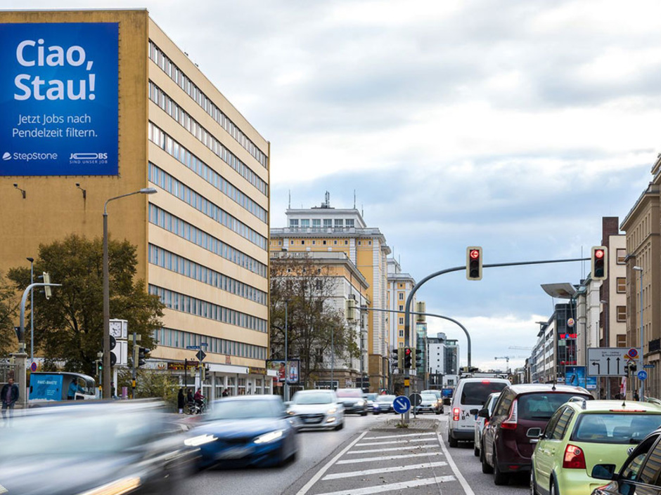 Stau im Berufsverkehr