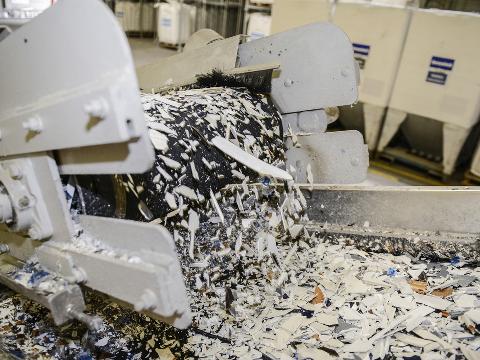 Recyclinganlage Deceuninck